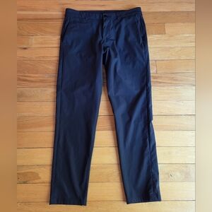 lululemon athletica Men's Black Commision Pants Size 34